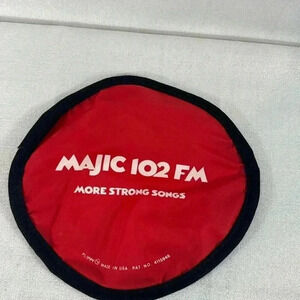 MAGIC 102‎ FM San Antonio Radio Station Frisbee promo from 1980s VINTAGE
